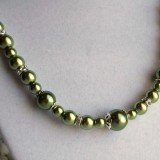 Olive Bridesmaid Necklace