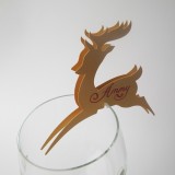 Place Cards, Deer, Calligraphy, Papercut