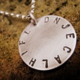 Silvery Moon Pendant