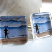 Surfer Cuff Links