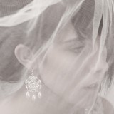 Gorgeous / Glamorous Earrings with Swarovski Elements by Mauve Binchely