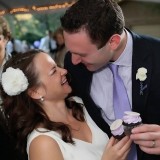 SALE Ivory Silk Organza (Bridal) Flower Hair Comb/Head piece with alligator hair clips by Mauve Binchely