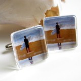 Autumn Surf Cuff Links