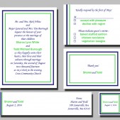 Free Gift - Printable Lusie Wedding Invitation, RSVP, Thank you card by Mauve Binchely /FREE Wraparound label and Gift Tag/Custom color/DIY