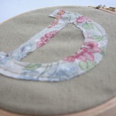 Monogramed Embroidery Hoop