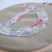 Monogramed Embroidery Hoop
