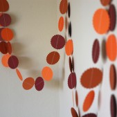 Autumn Paper Garland