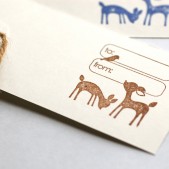 Autumn Woodland Wedding Favor Tags