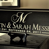 8x24 Family Name Sign
