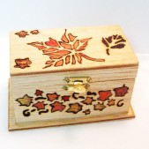 Autumn Wedding Ring Bearer Box