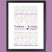 Lyrical Song Print