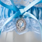 Wedding Garter Blue 
