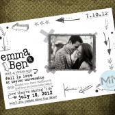 Printable Doodle Save the Date