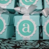 Monogram Letter Box