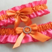 Flamingo Garter Set