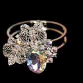 Adelle Multi Color Crystal AB Vintage Bracelet 