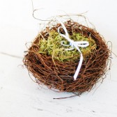 Moss Nest Ring Bearer Pillow Alternative