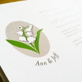 Lily of the Valley Wedding Invitations