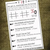Printable Couple Questionnaire