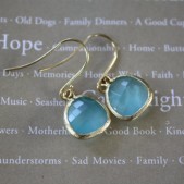 Tiffany Blue Earrings