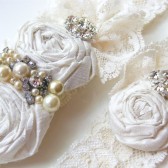 Ruffles and Lace Bridal Garter