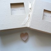 Photo Album and Guest book Pair
