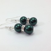 hunter bridesmaid earrings