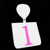Hot Air Balloon Table Number