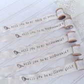 will you be my bridesmaid token of affection gift