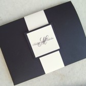 Tuxedo Pocketfold Invitation Set