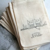 Muslin favor bags