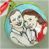 engagement ornament