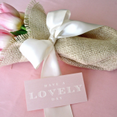 Burlap Flowers