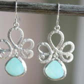 Tiffany Blue Tiara Earrings