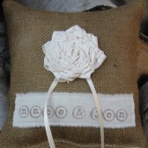 Personalized Ring Bearer Pillow
