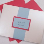 Sea Side Pocketfold Invitation Set