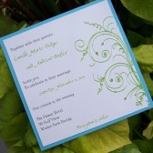 Swirl Invitation Set