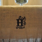 Burlap Runner