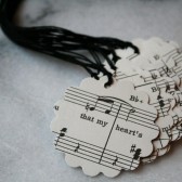 Wedding favor tag