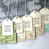 Wedding favor tag