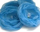 Aqua flowers 