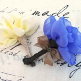 Peony boutonniere