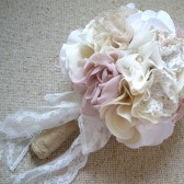 Handmade bridal bouquet