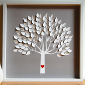 3D Wedding Tree Guest Book