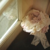 Fabric flower bouquet