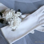 Elegant White Flower Corsage