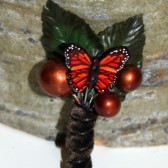 Butterfly Boutonniere Corsage