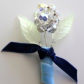Vintage Jewelry Corsage Boutonniere, Floral Motif