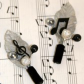 Music Note Boutonniere Corsage, Perfect for Musicians and Music Lovers