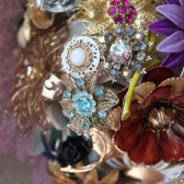 Vintage Brooch Bouquet